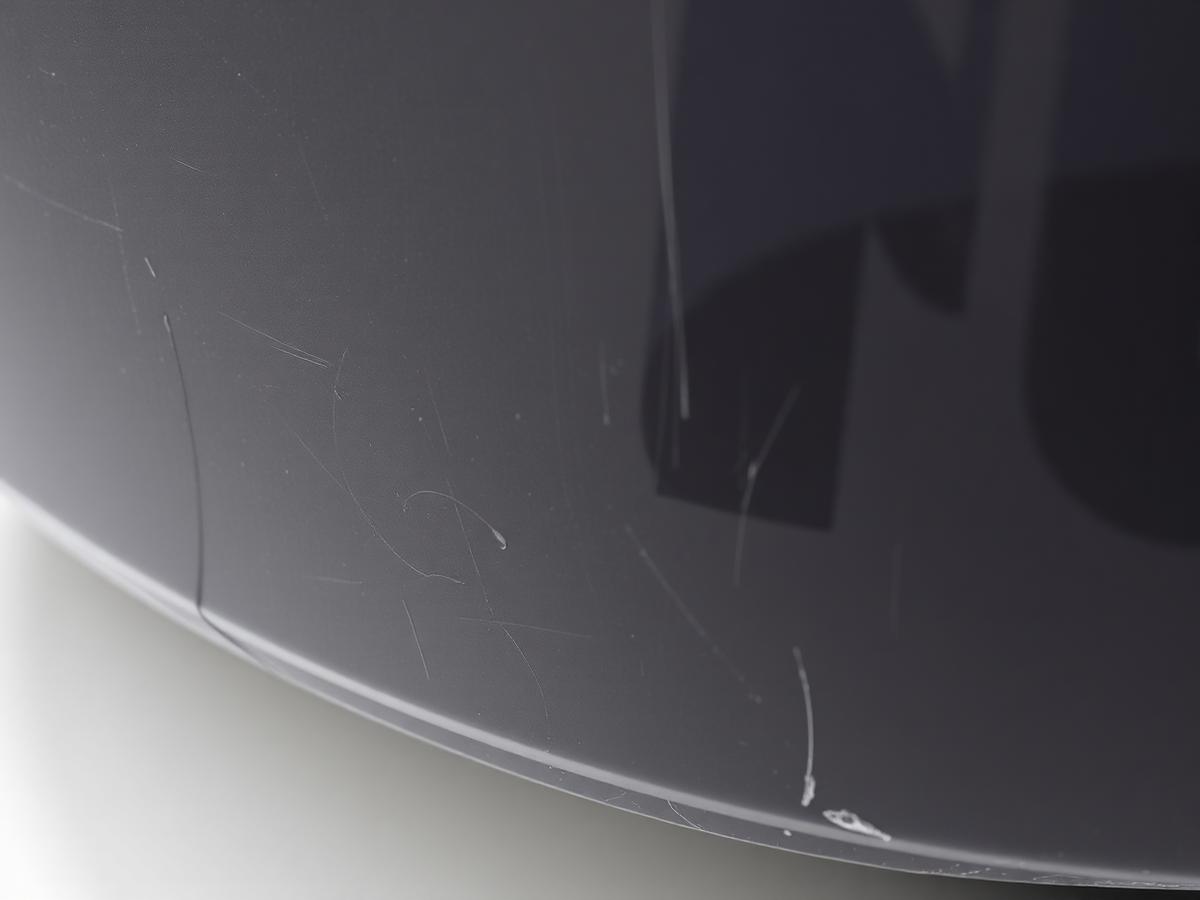 Bumper scuff repair - before